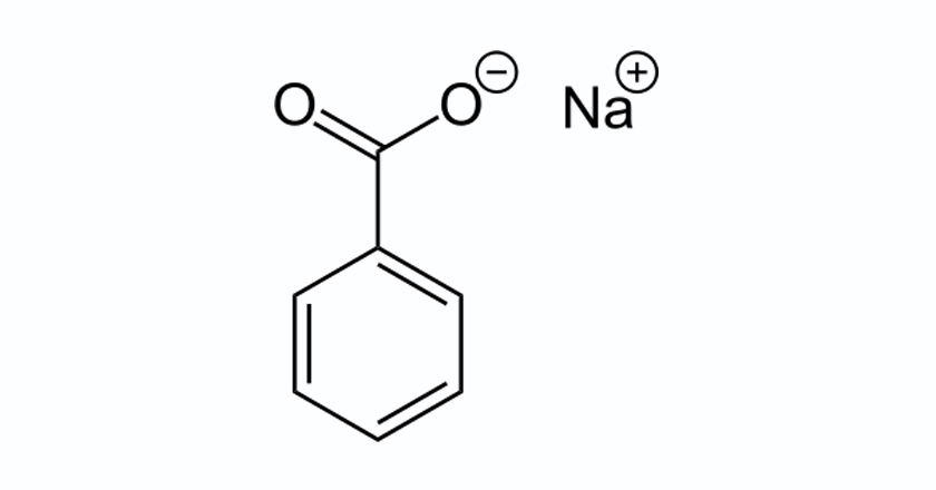 https://commons.wikimedia.org/wiki/File:Sodium_Benzoate_V.1.svg#/media/File:Sodium_Benzoate_V.1.svg
